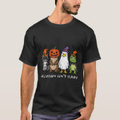 Inclusion Isn't Y Slp Halloween Sped Teacher Anima T-Shirt (Vorderseite)