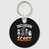 Inclusion Isn't Y Sped Halloween Special Education Schlüsselanhänger (Vorderseite)