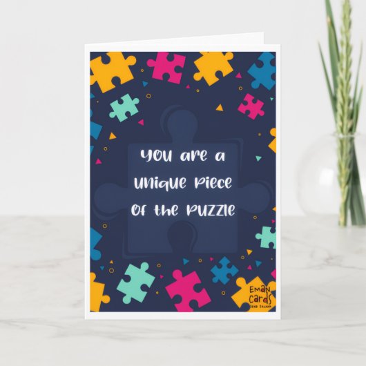 Inclusion Matters - You are Unique Karte (Vorderseite)