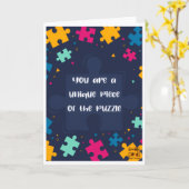 Inclusion Matters - You are Unique Karte (Gelbe Blume)