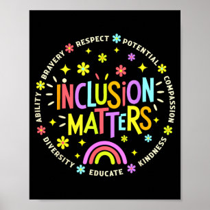 Inclusions-Sonderschullehrer Autismus Poster