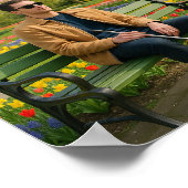 Inclusive Spring Wall Art, Blind AwarenessGarden Poster (Ecke)