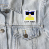 Incognito Mustache & Glasses Button (Beispiel)