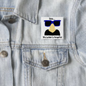 Incognito Mustache & Glasses Button (Beispiel)