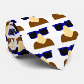 Incognito Mustache & Glasses Krawatte (Gerollt)