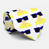 Incognito Mustache & Glasses Krawatte (Gerollt)