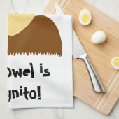 Incognito Mustache & Glasses Küchentuch (Viertel Falte)