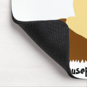 Incognito Mustache & Glasses Mousepad (Ecke)