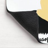 Incognito Mustache & Glasses Mousepad (Ecke)