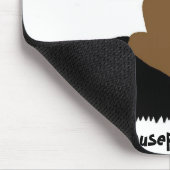 Incognito Mustache & Glasses Mousepad (Ecke)