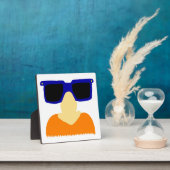 Incognito Mustache & Glasses Plaque Fotoplatte (InSitu)