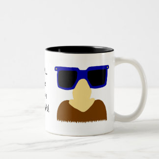 Incognito Mustache & Glasses Tasse