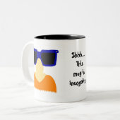 Incognito Mustache & Glasses Tasse (Vorderseite Links)