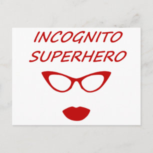 Incognito Superhero 03R Postkarte