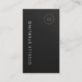 Income Tax Preparer CPA Accountant Faux Leather Visitenkarte (Vorderseite)