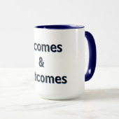 Incomes & Outcomes Mug Tasse (VorderseiteRechts)