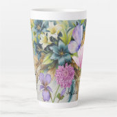 Incoming Blessings-Latte Mug Milchtasse (Vorderseite)