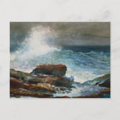 Incoming Tide Scarborough Maine By Winslow Homer Postkarte (Vorderseite)