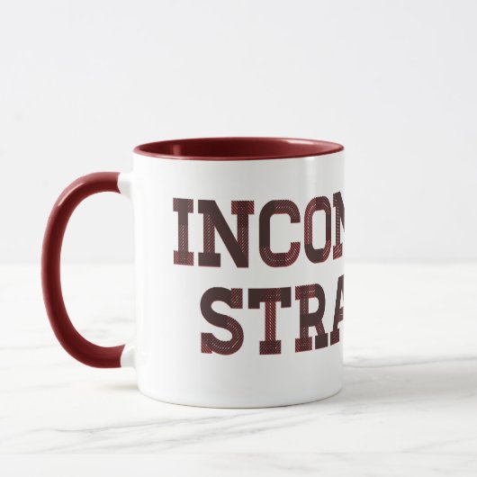 Incomplete Stranger Lg Gfx Combo Tasse (Links)