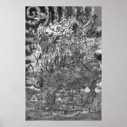 Incoprea v136 HUGE 40" x 60" Poster (Vorne)