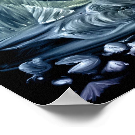 Incopreale Blume Poster (Ecke)