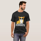 Incorgnito Corgi Dog T-Shirt (Vorne ganz)