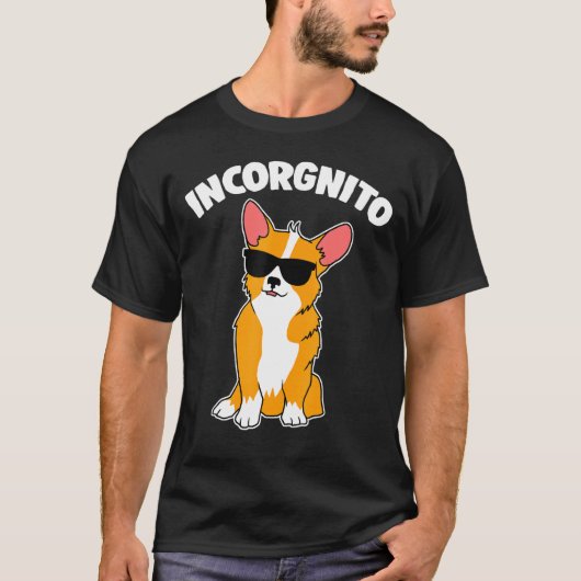 Incorgnito Corgi T-Shirt (Vorderseite)