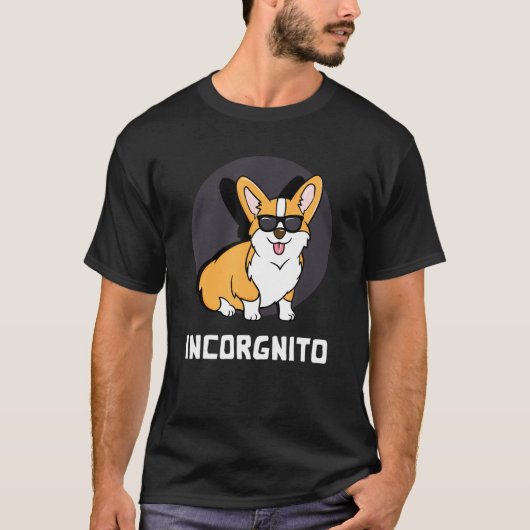 Incorgnito Corgi T-Shirt (Vorderseite)