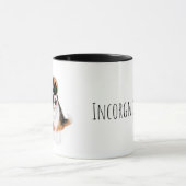 Incorgnito Corgi Welpe Tasse (Zentrum)