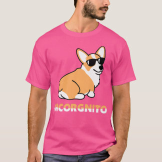 Incorgnito Dogcool Pembroke Welsh Corgi Sonnenbril T-Shirt