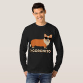 Incorgnito - Funny Welsh Corgi Owner Dog Lover T-Shirt (Vorne ganz)
