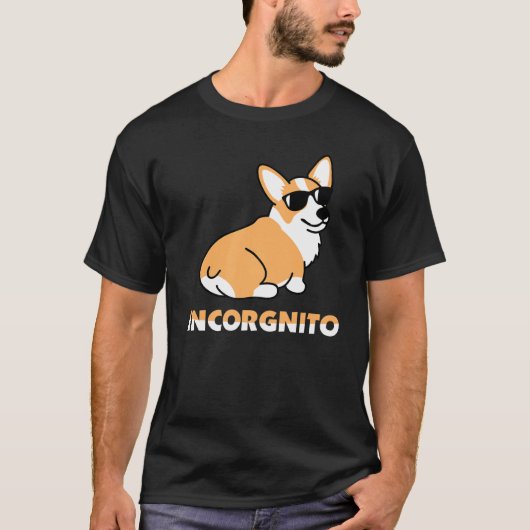 Incorgnito Hund Cool Pembroke Welsh Corgi Sungrace T-Shirt (Vorderseite)