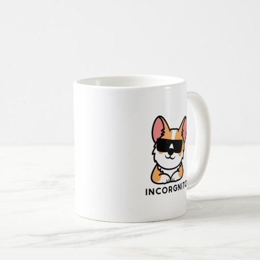 Incorgnito Kaffeetasse (VorderseiteRechts)