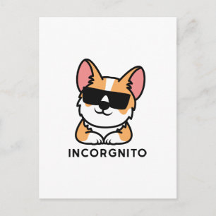 Incorgnito Postkarte