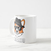 Incorgnito Stealthy Corgi in Shades Kaffeetasse (Vorderseite Links)