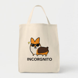 Incorgnito Tote Bag - Red Tricolor Corgi Tragetasche