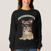 Incorgnito Welsh Corgi Owner Dog Sweatshirt (Vorderseite)