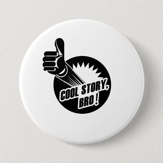 Incredistory coole Geschichte Bro Button (Vorderseite)