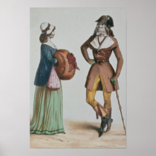 'Incroyable et Merveilleuse', c.1775 Poster