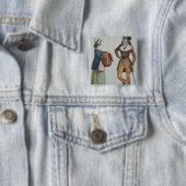 "Incroyable und Merveilleuse", c.1775 Button (Beispiel)