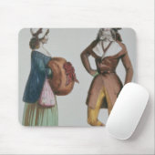 "Incroyable und Merveilleuse", c.1775 Mousepad (Mit Mouse)
