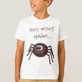 Incy wincy Spinnen-T - Shirt für Kinder (Vorderseite)