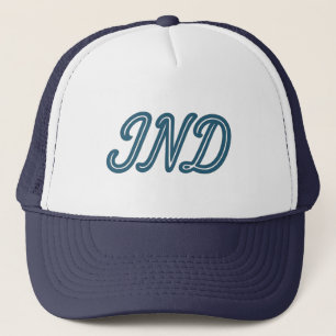 IND Indianapolis Airport Code - Indiana Aviation Truckerkappe
