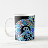 Indalo Mann Cermaics, Almeria, Spanien Kaffeetasse (Links)
