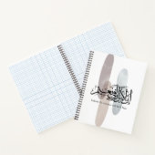 Indeed, the Virtuous Will Be in Bliss – Arabic Art Notizblock (Innenseite)