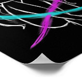 Indem sie Selbstmord-Prävention ins Bewusstsein ru Poster (Ecke)