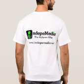 Indepemedia T-Shirt (Rückseite)
