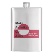 Independant Greenland Flachmann (Vorderseite)