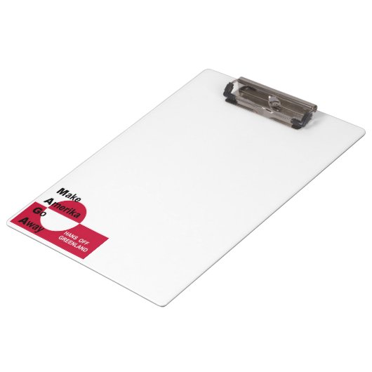 Independant Greenland Klemmbrett (Schrägansicht)