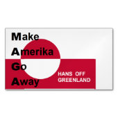 Independant Greenland Magnetische Visitenkarte (Vorderseite)